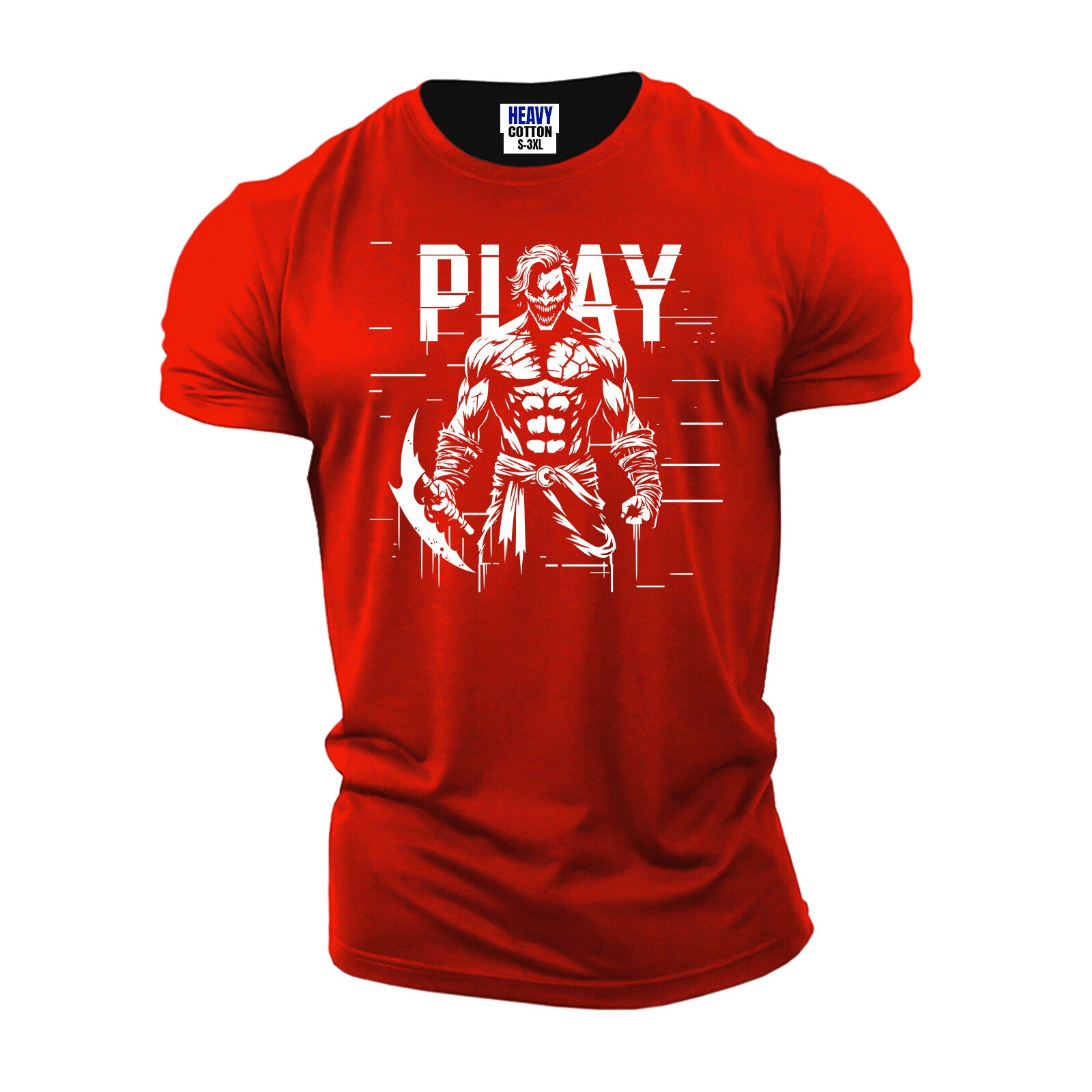 Men's T-Shirt American Halloween Horror Joker USA Gym Workout New Gift Tee S-3XL