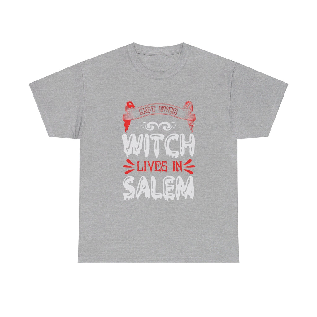 Not Ever Witch Lives In Salem Halloween T shirt Trick or Treat Costume  October