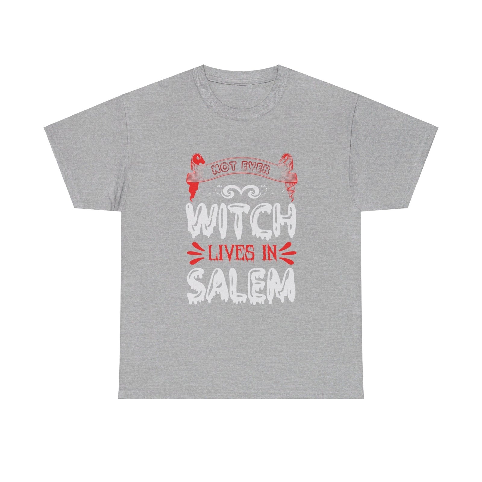 Not Ever Witch Lives In Salem Halloween T shirt Trick or Treat Costume  October