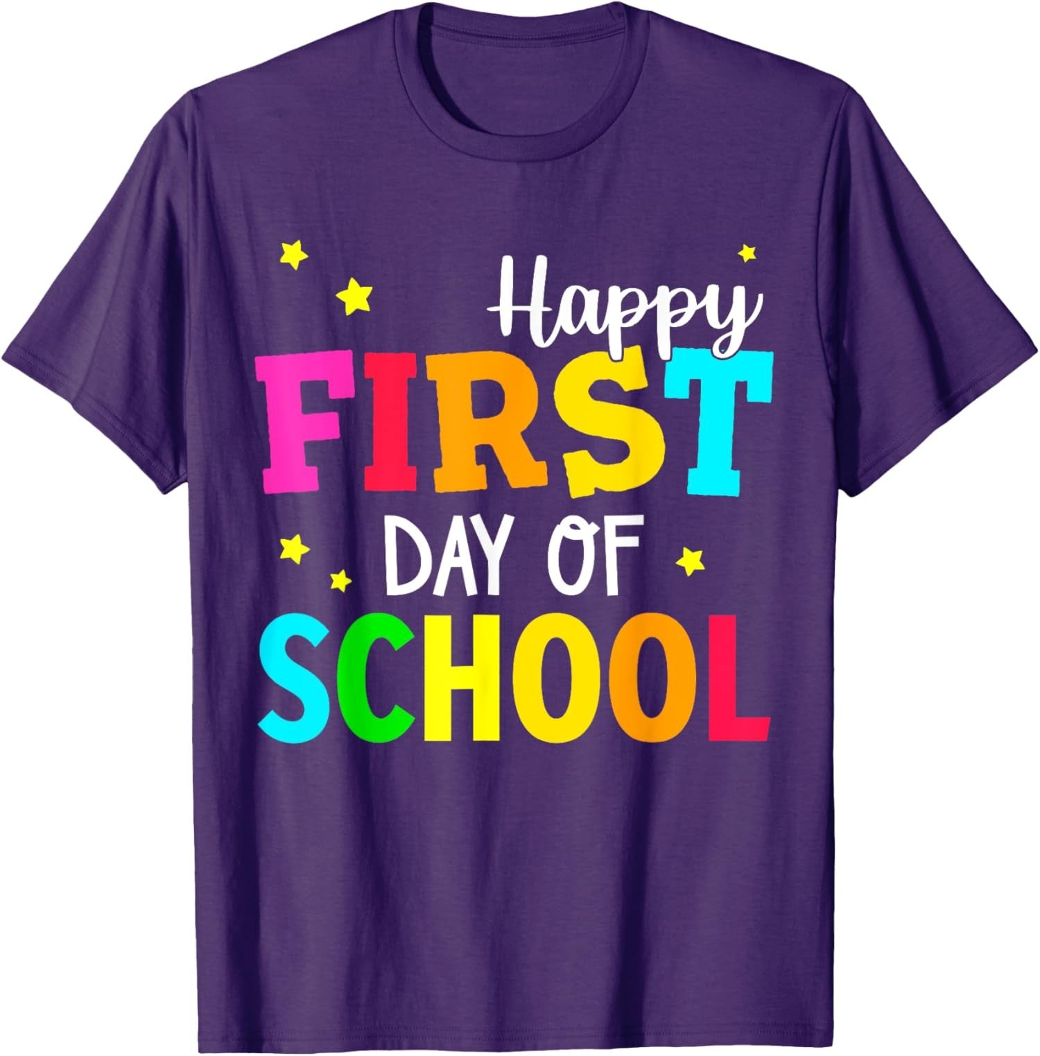 Happy First Day Of School Back To School Teacher Unisex T-Shirt