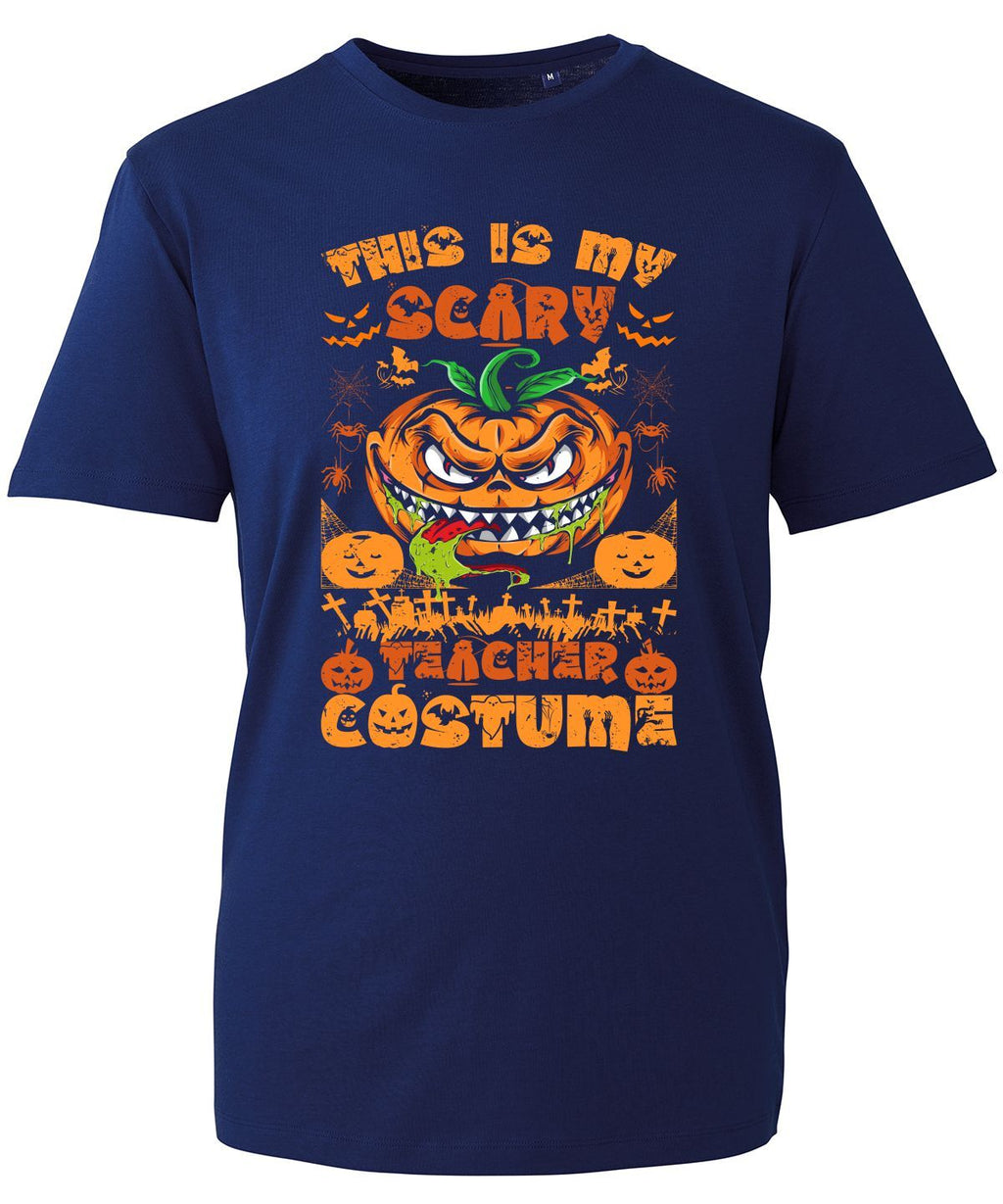 This Is My Scary T-shirt Teacher Costume Scary Funny Horror Gift Unisex Fun Top