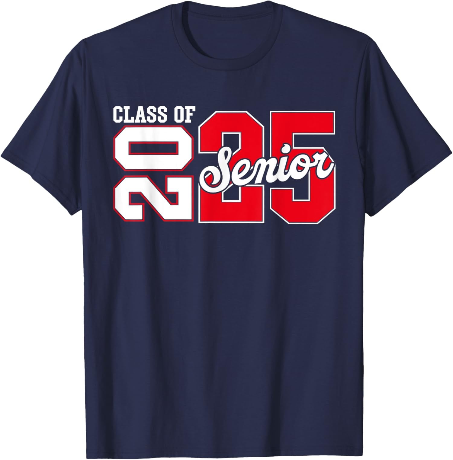 Class Of 2025 Senior Back To School And Graduation Unisex T-Shirt