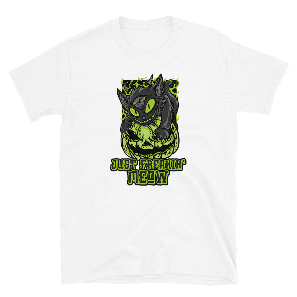 Halloween Scary Cat Trick Or Treat Halloween Short-Sleeve Unisex T-Shirt