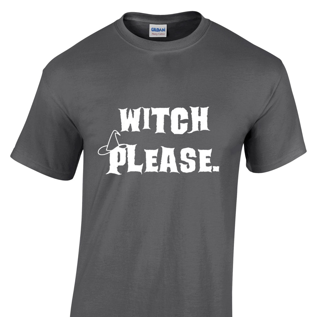 Mens Halloween Witch Please Tshirt - New Party Trick Or Treat Costume T Shirt