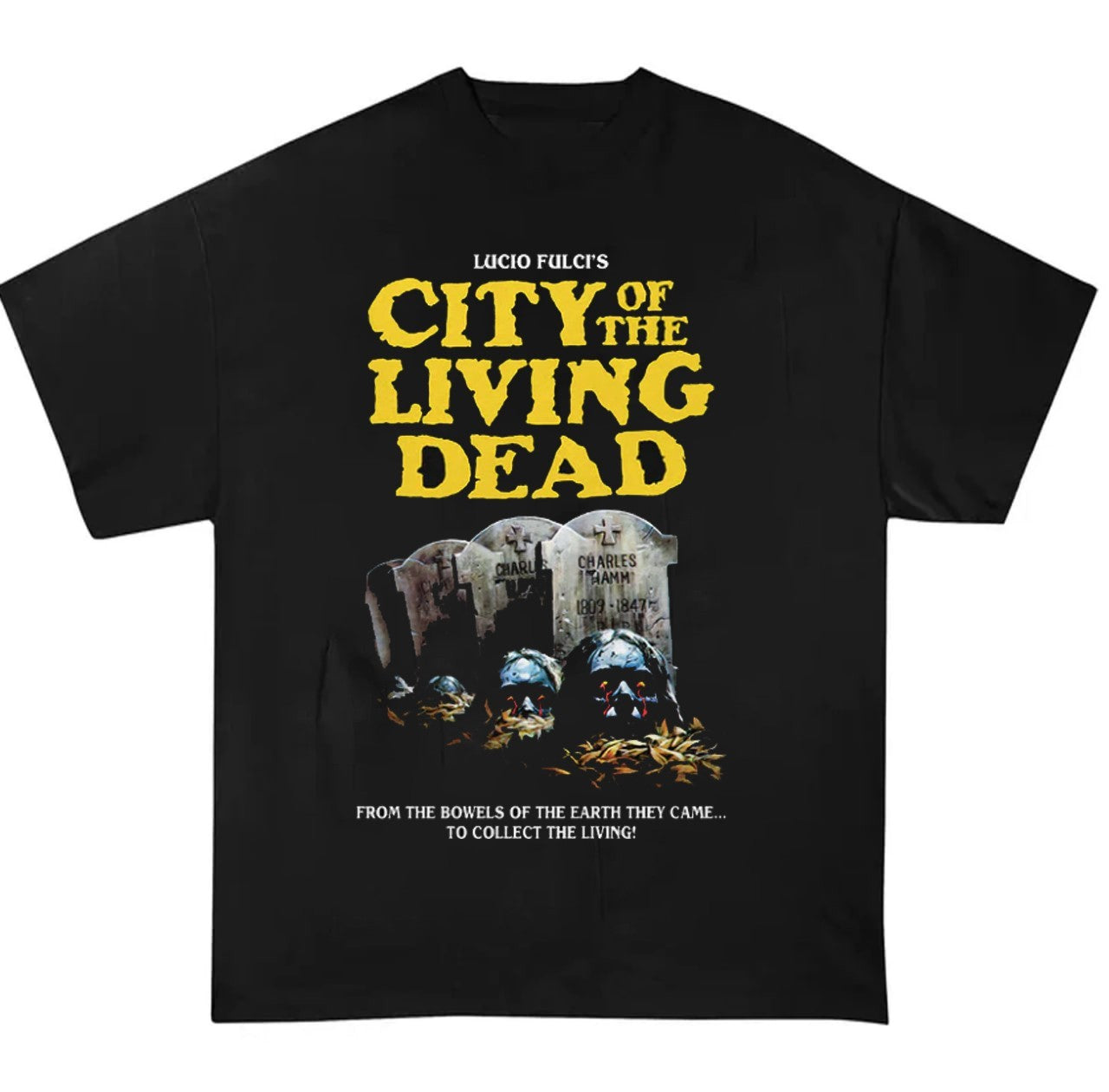 City Of Living D4ad Halloween Horror Character Shir Unisex, Graphic Gift S-5XL