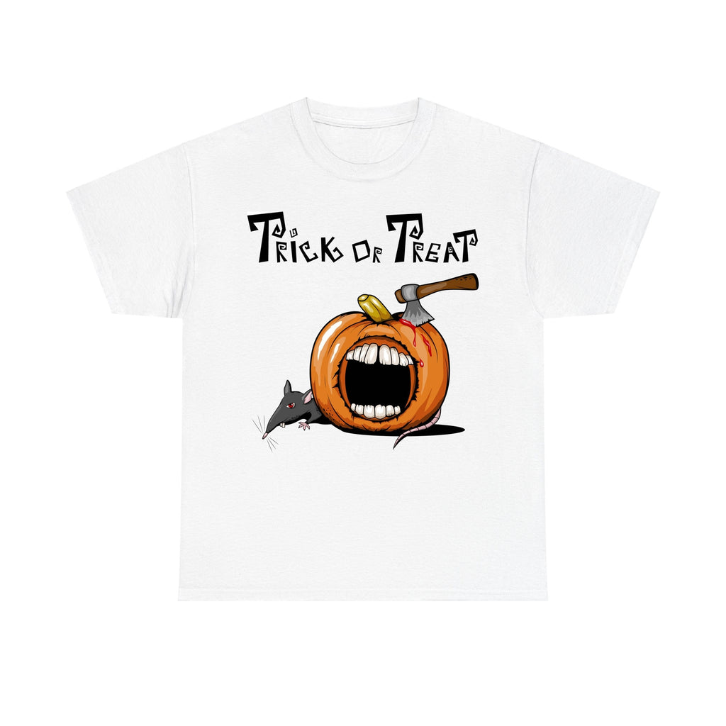Injured pumpkin Halloween t shirt, Trick or treat, Funny, Unisex t shirt Tee Top