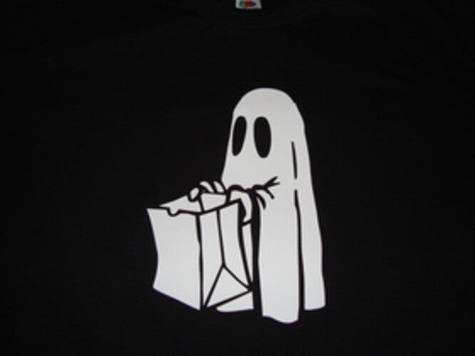 Ghost Trick or Treat Halloween T-Shirt