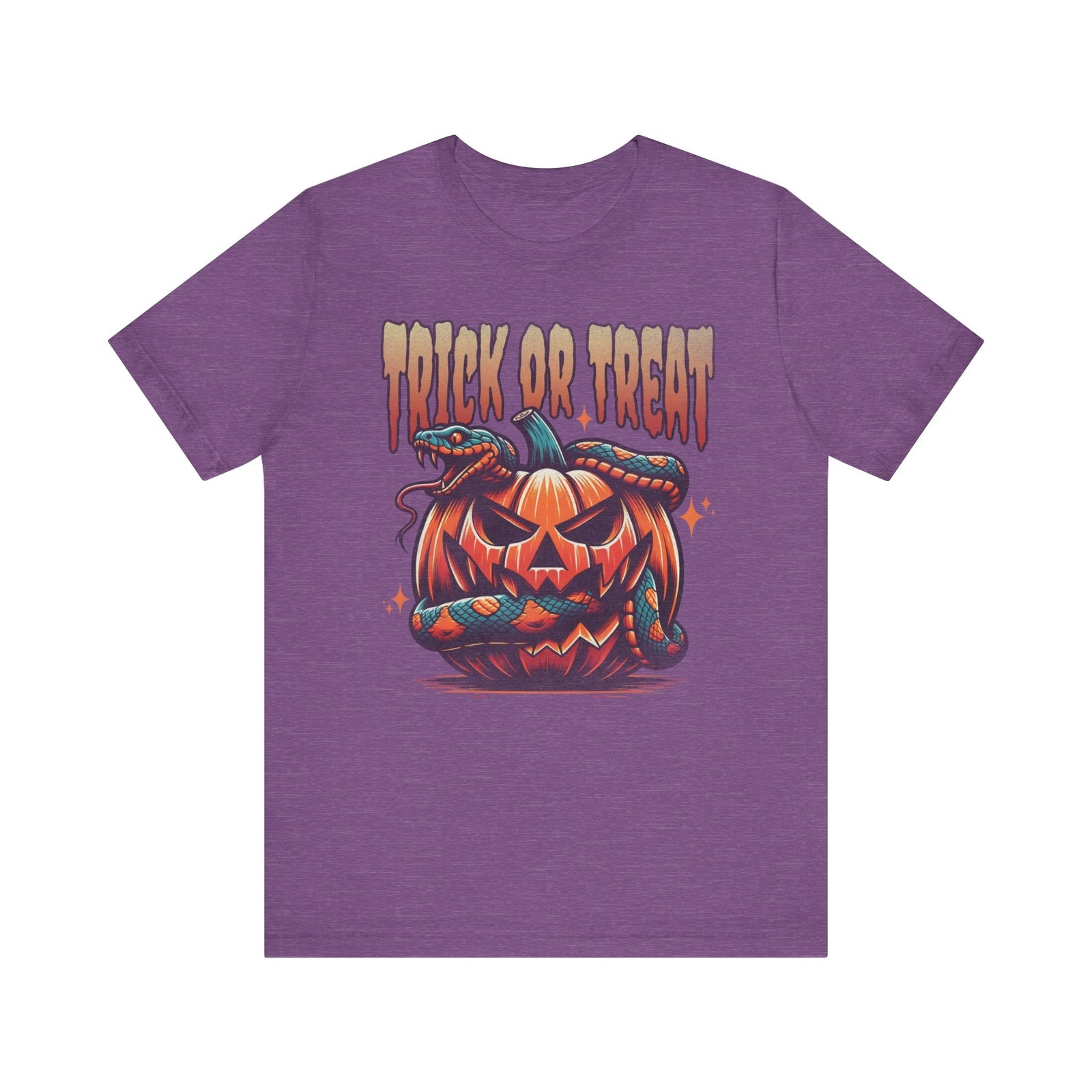 Trick or Treat Shirt, Halloween Shirt, Snake Shirt, Jack-o-Lantern Shirt