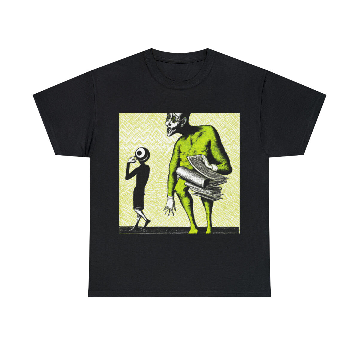 Scary Dark Fantasy Horror Art T Shirt Halloween Death Metal Disturbed Streetwear