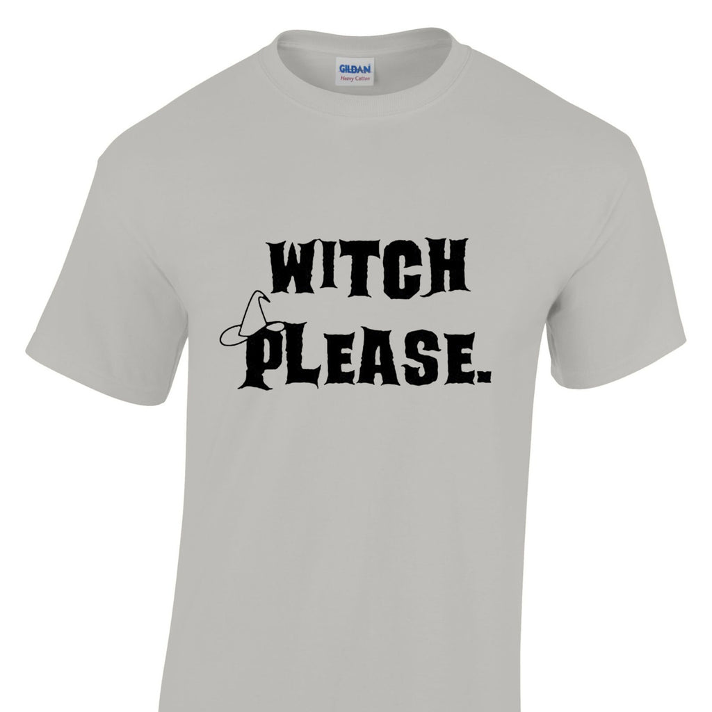 Mens Halloween Witch Please Tshirt - New Party Trick Or Treat Costume T Shirt