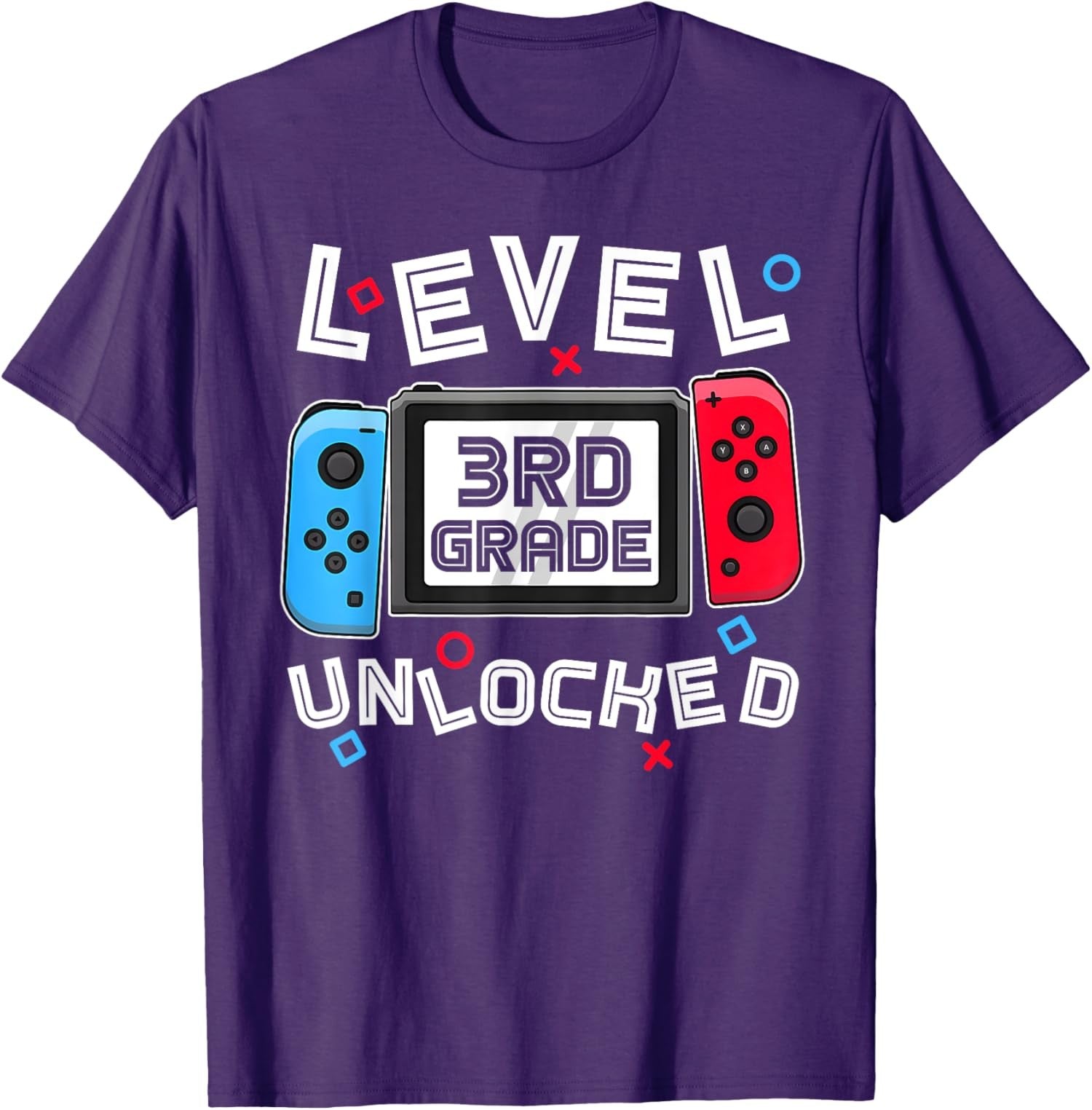 Level 3rd Grade Unlocked Back To School First Day Unisex T-Shirt