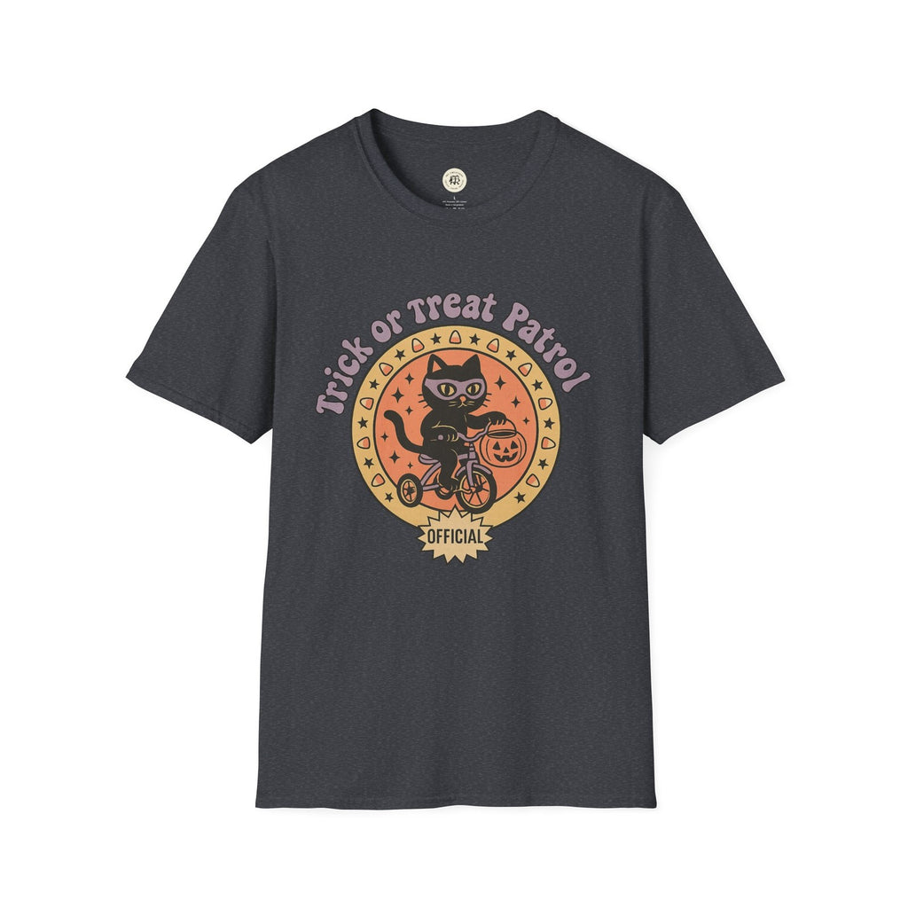 Halloween Cat T-Shirt, Unisex Tee, Trick or Treat Shirt, Spooky Apparel