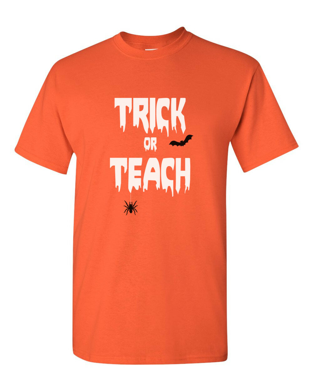 Trick or Teach T Shirt Cute Halloween Teacher Trick Or Treat Fall Witch T-Shirt