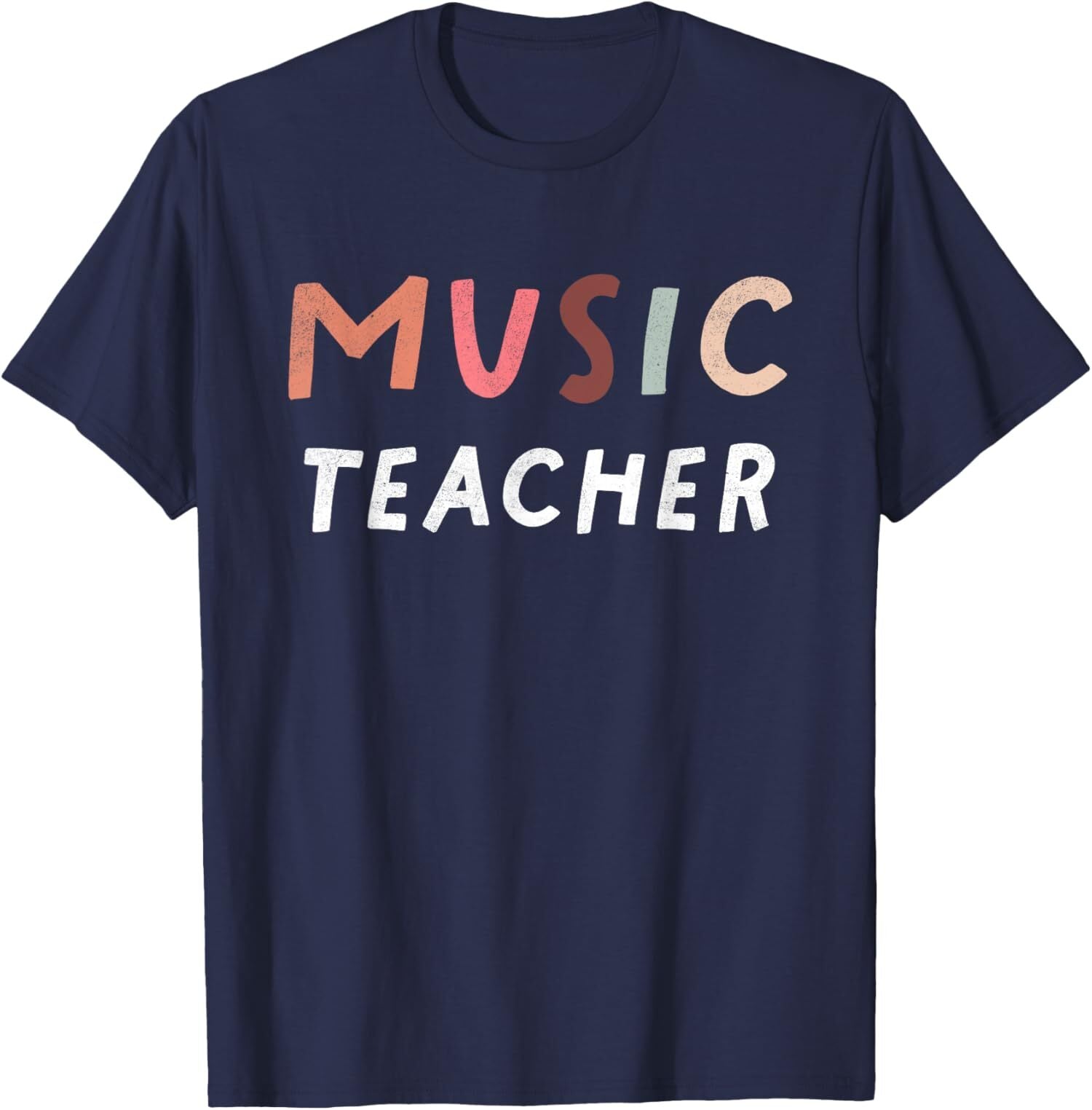 Music Teacher Inspired Letters Back to School Unisex T-Shirt