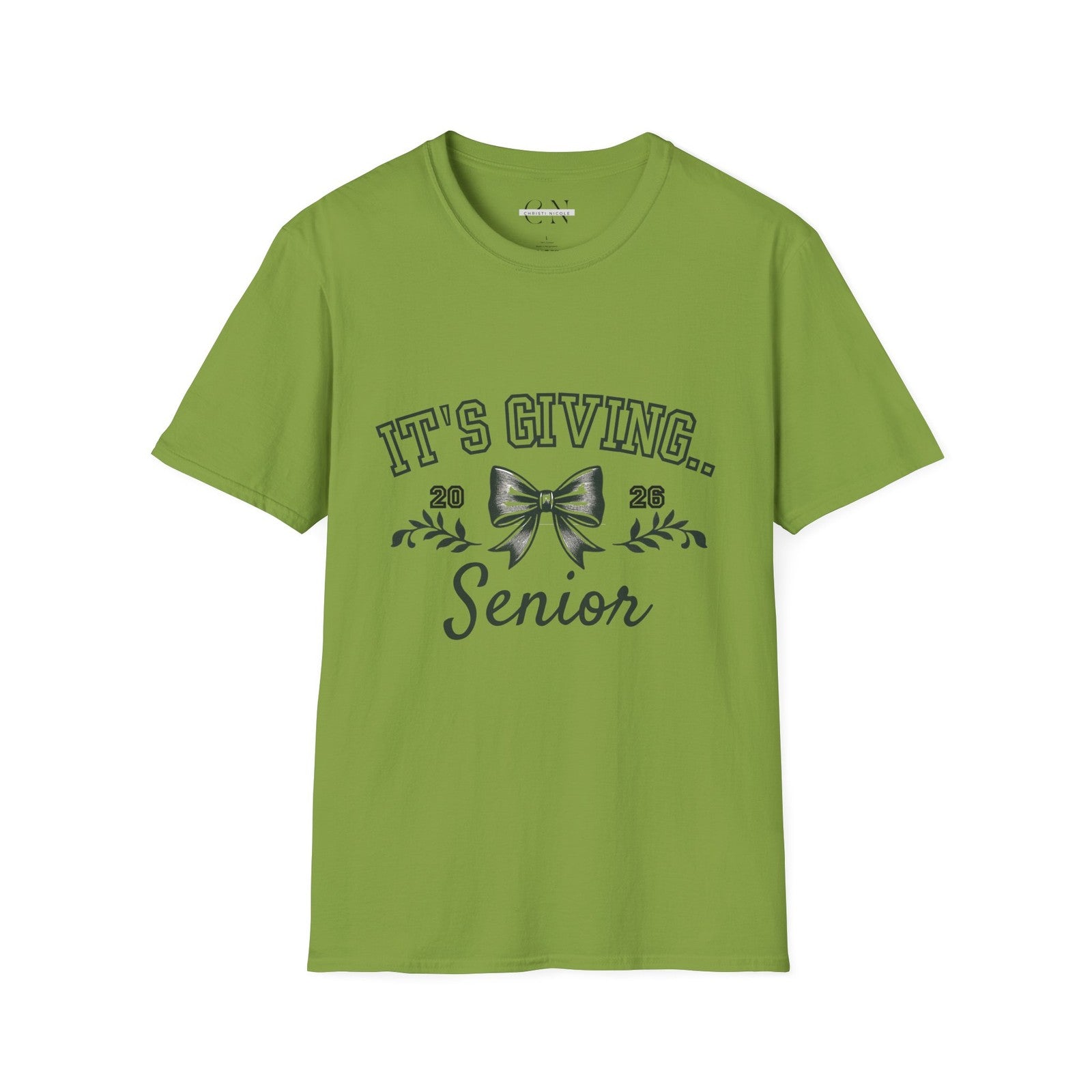 Coquette Style Back To School Senior Year T-Shirt, Class of 2026 
