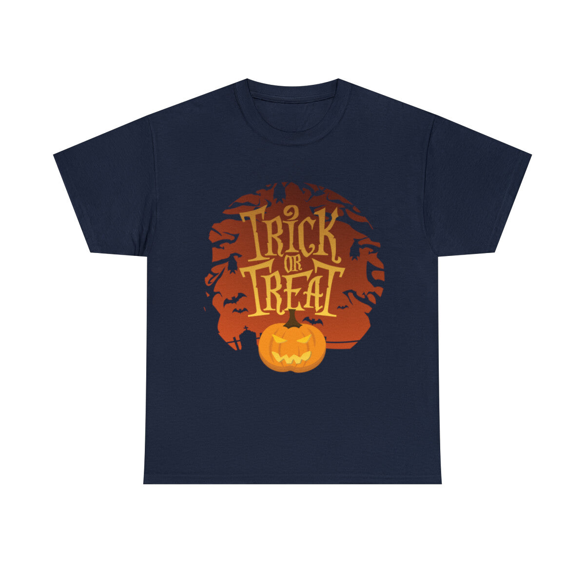 Trick Or Treat Halloween Graphic Tee Shirt, S-5XL