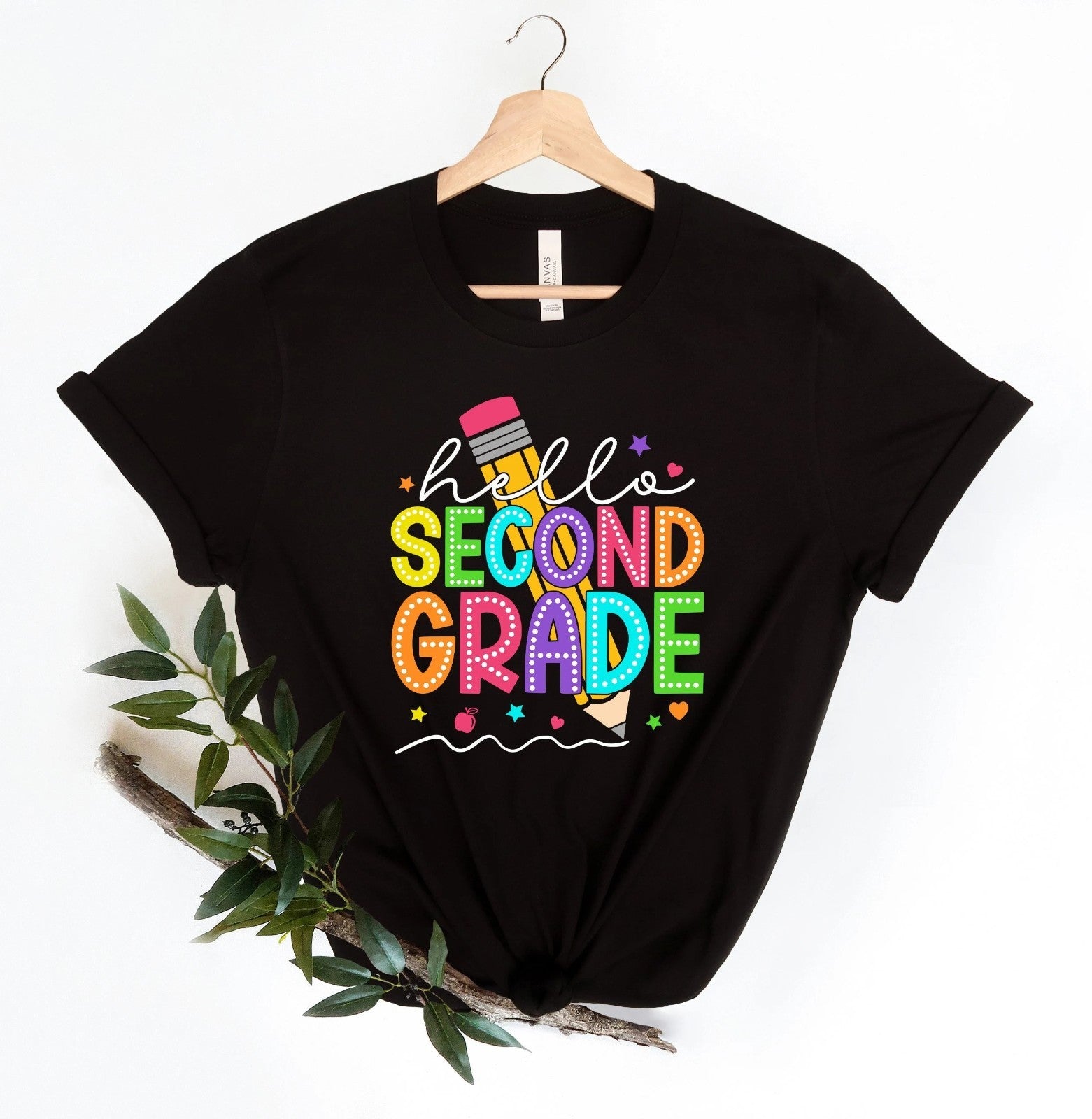 Hello Second Grade Shirt | Back To School Shirt | Second Grade Shirt