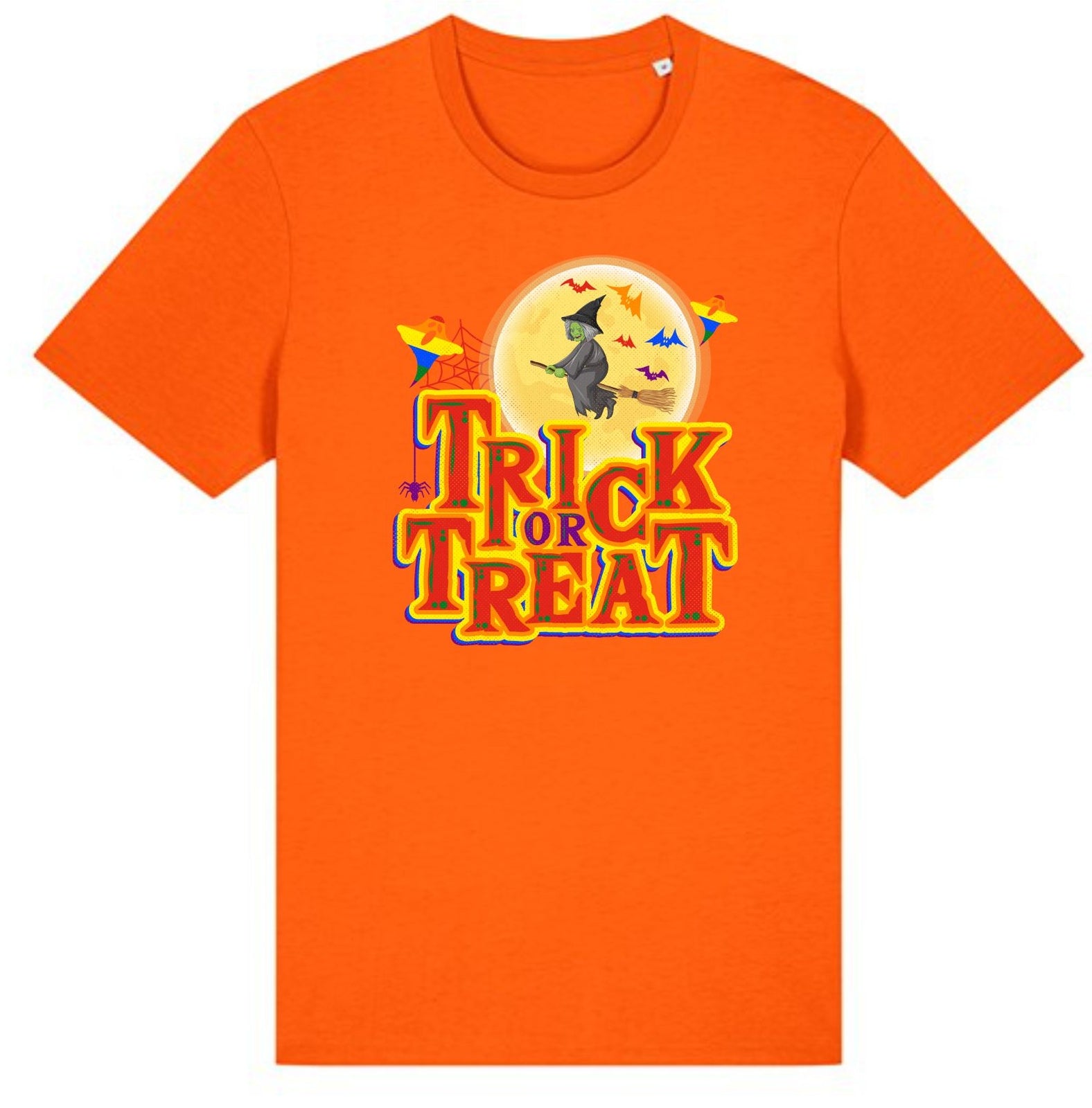 Halloween Witch Trick or treat T Shirt,Halloween Night Party,Spooky,Creepy Gift