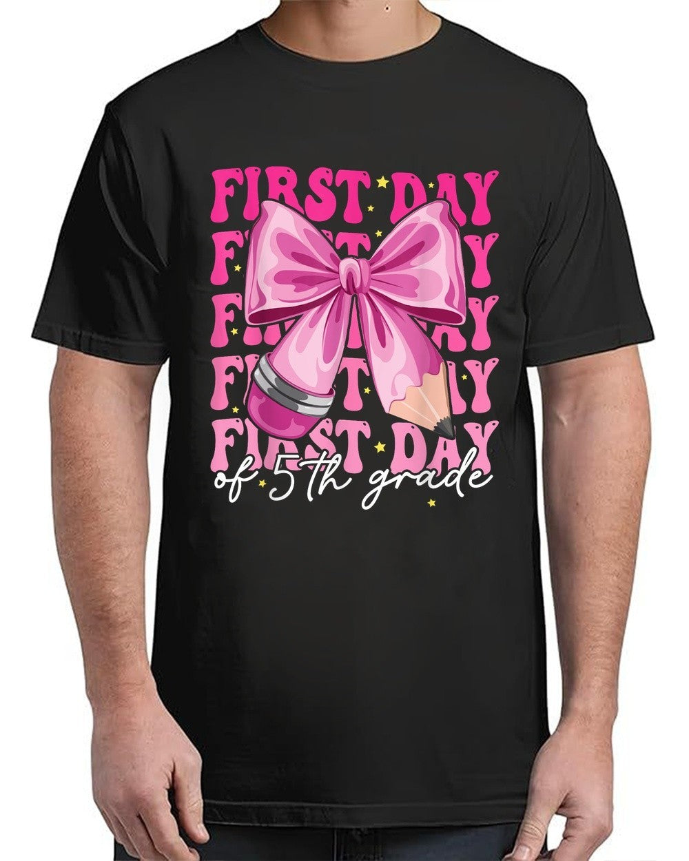 Coquette Bow Back To School Adult S-4XL T-Shirt