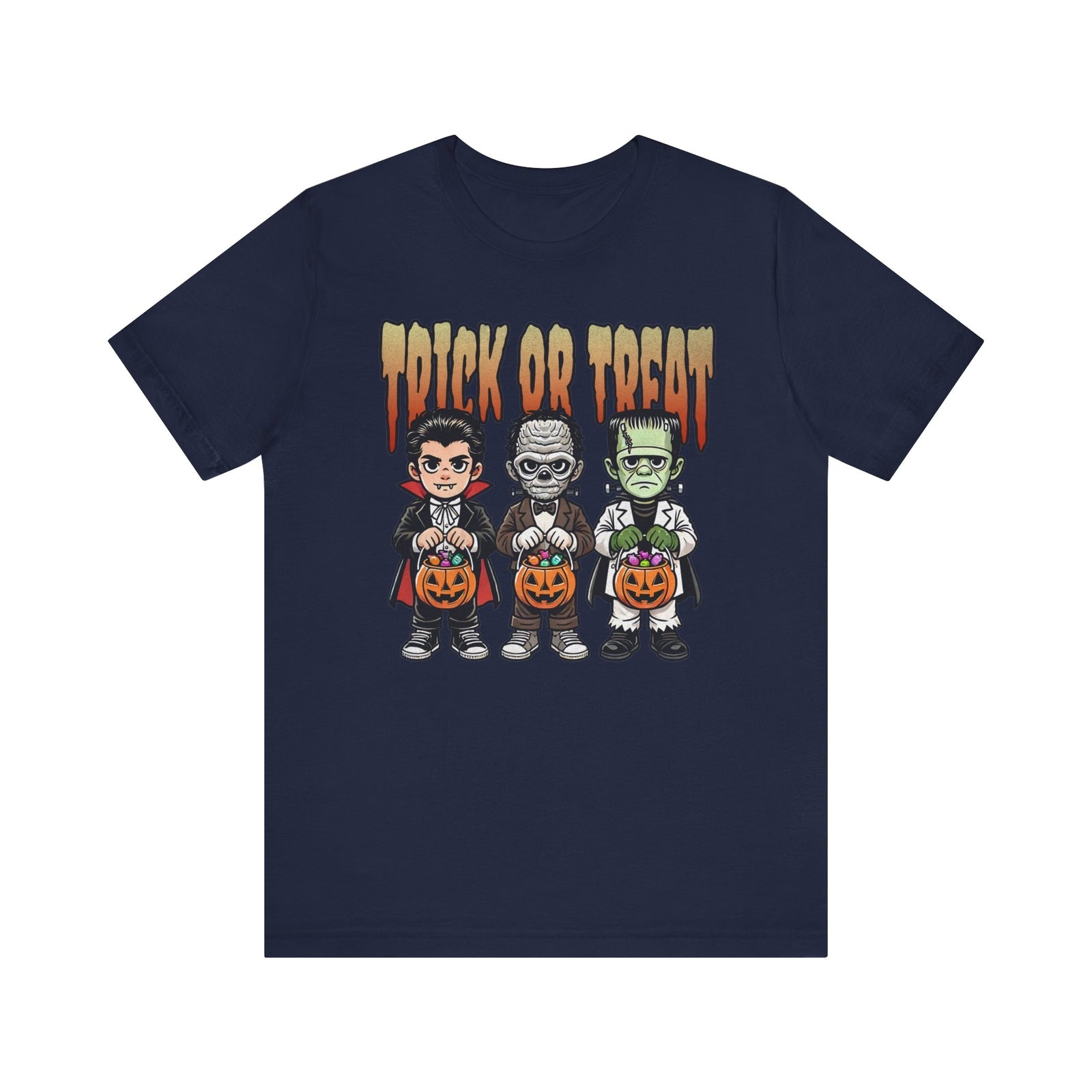 Trick or Treat Shirt, Halloween Shirt, Retro Costume, Vintage Halloween Shirt