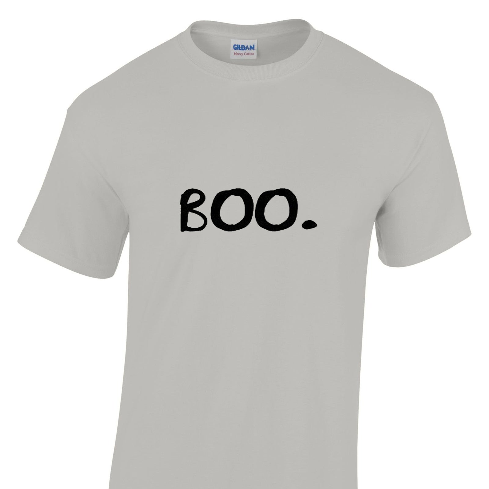 Mens Halloween Boo Tshirt - New Understated Ghost Trick Or Treat Costume T Shirt