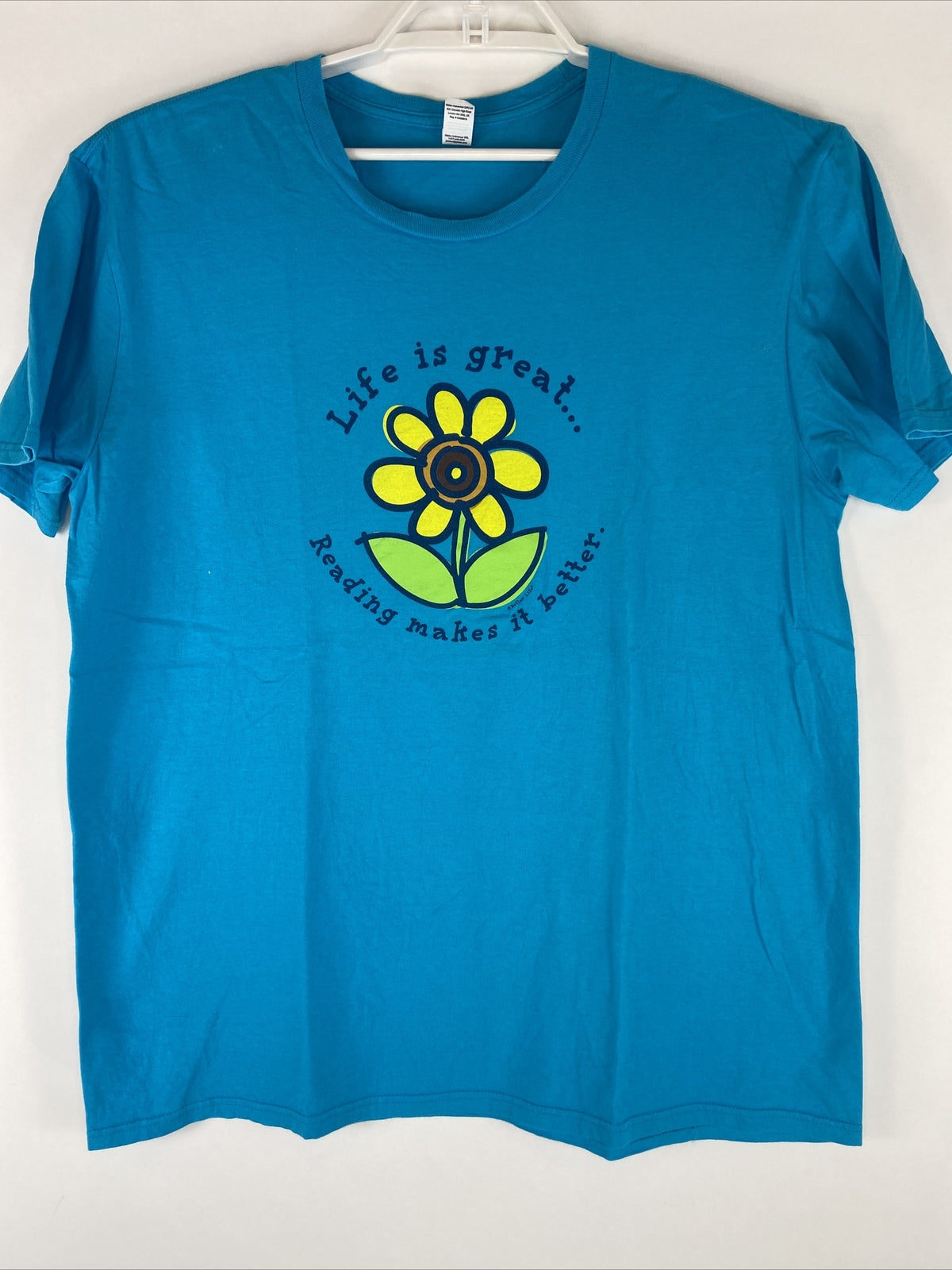 Back to School Teacher T-Shirt "Life is Great Reading Makes it Better" BTS
