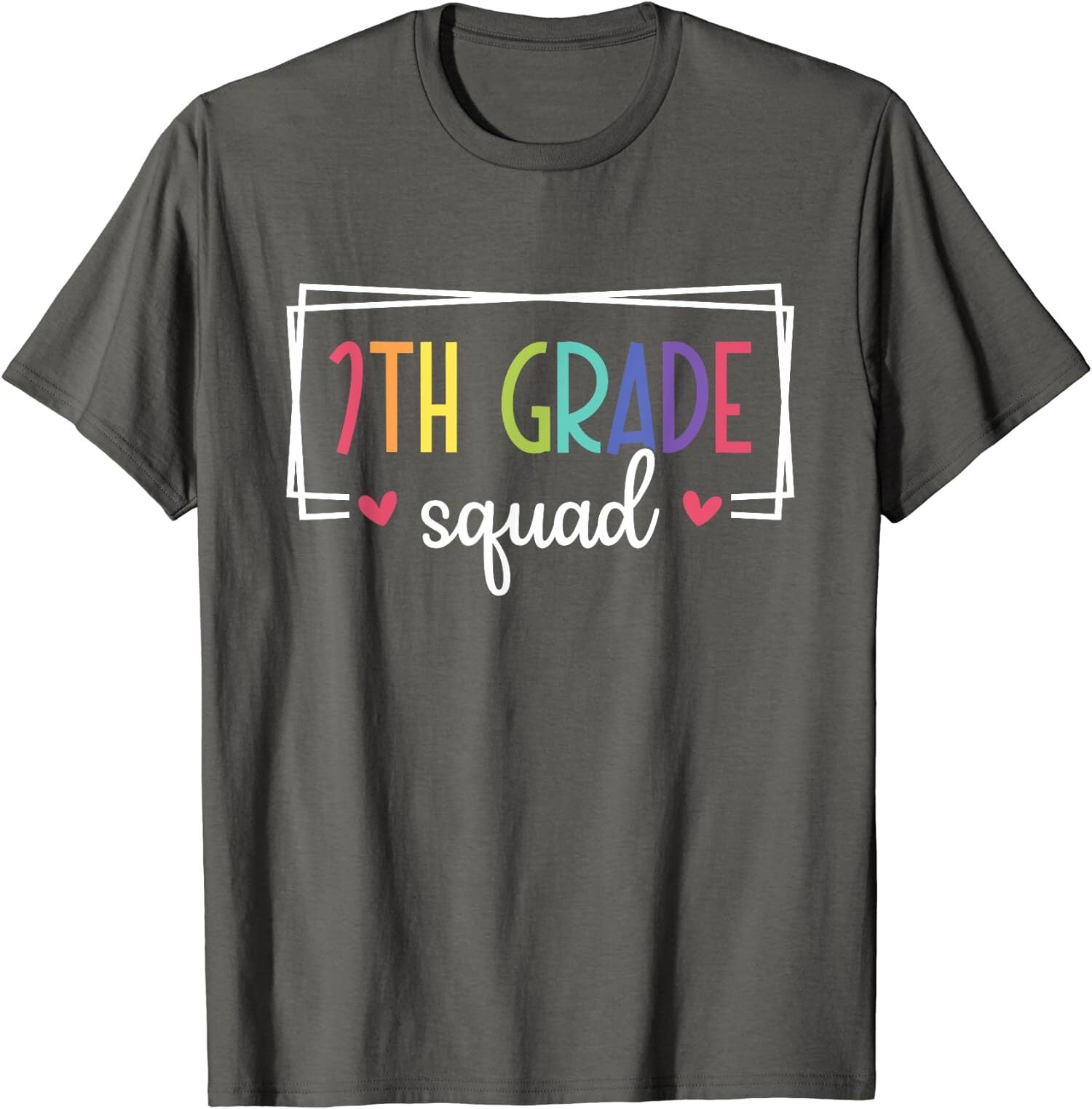 Seventh Grade Squad Teachers 7th Grade Back to School Unisex T-Shirt