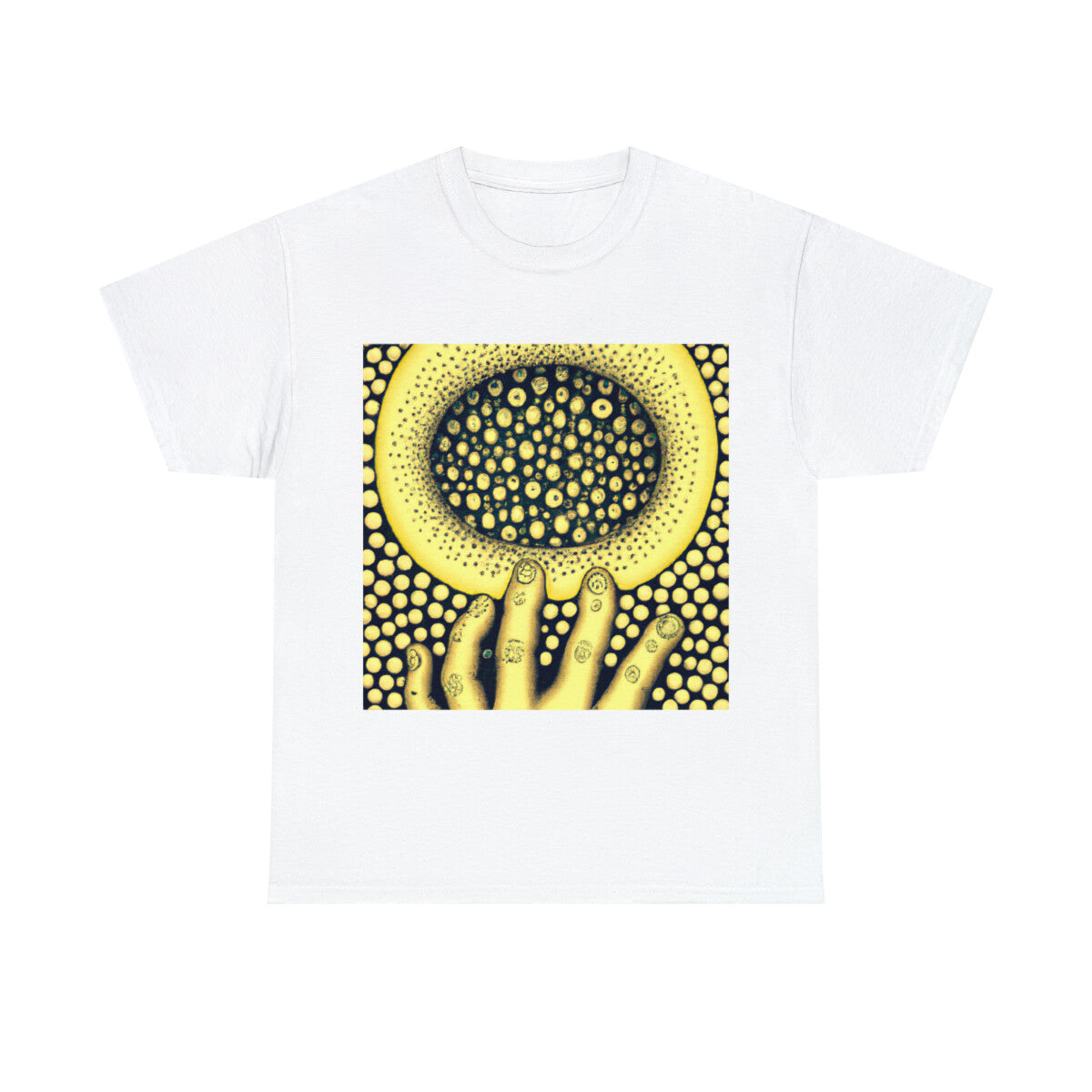 Scary Dark Fantasy Horror Art T Shirt Halloween Trypophobia Gross Disturbed Emo