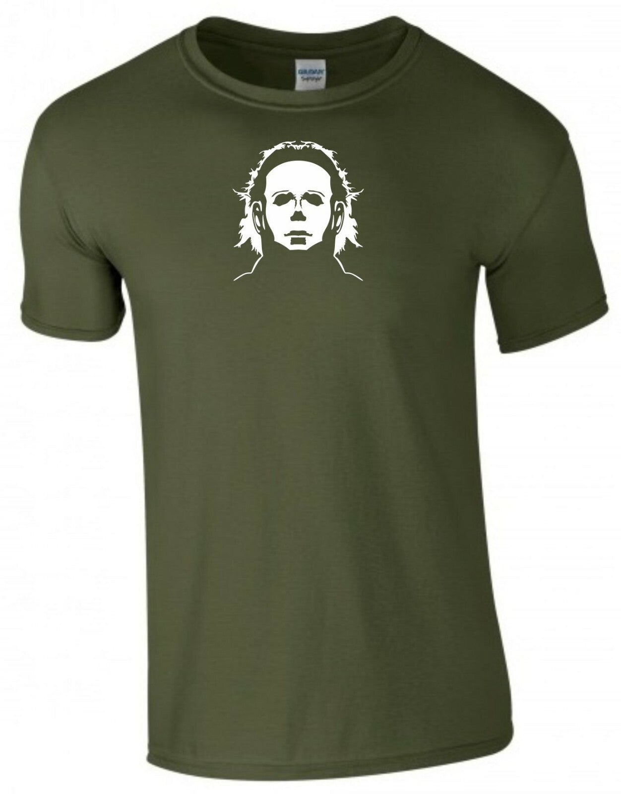 Scary Mask T Shirt Halloween Horror Pumpkin Trick or Treat Witch Fans Men Top