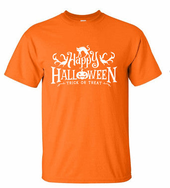 Happy Halloween T-Shirt Trick or Treat T Shirt Funny Unisex Halloween shirt