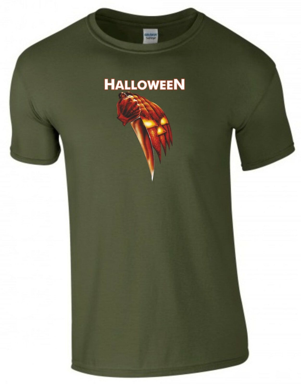 Halloween T Shirt Movie Scary Horror Pumpkin Trick or Treat Witch Gift Men Top