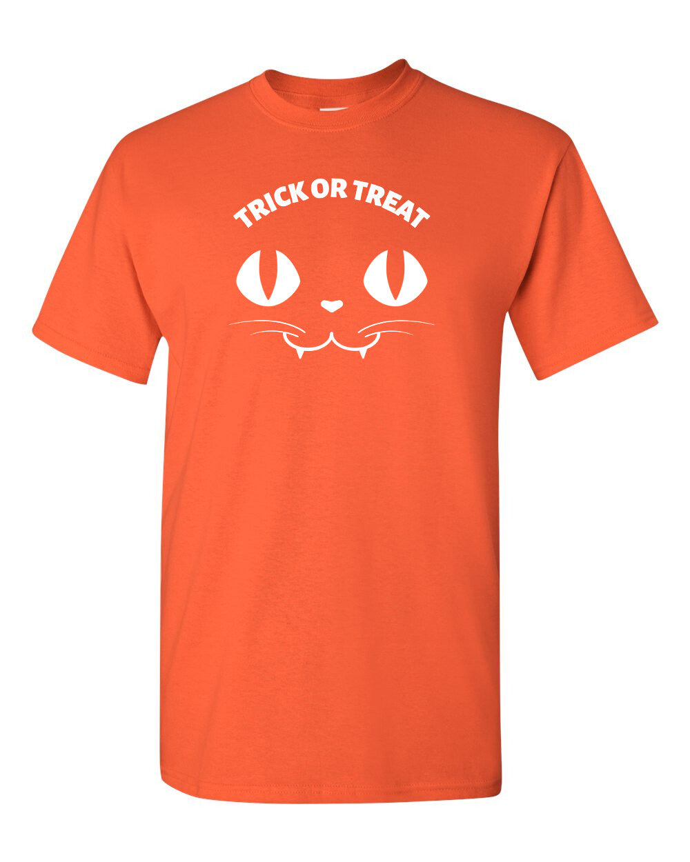 Trick Or Treat T Shirt Halloween Shirt Cat Tee Costume Cat Lover Gift