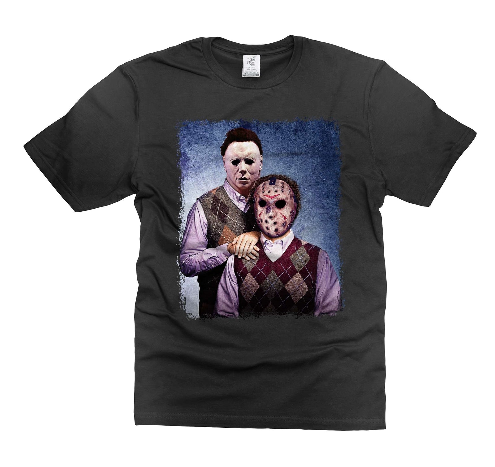 Jason and Michael Halloween Step Brothers Movie T-Shirt, Horror Movie Shirt