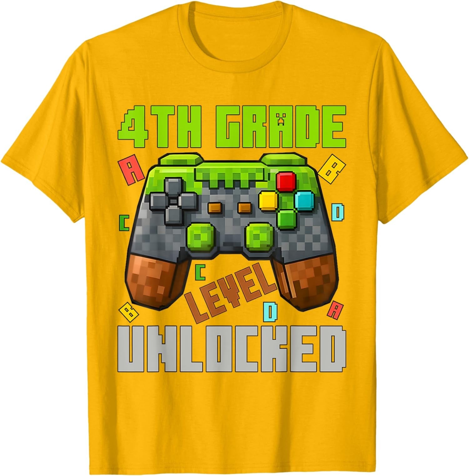 Grade Design Funny Unlocked Back To School First Unisex T-Shirt