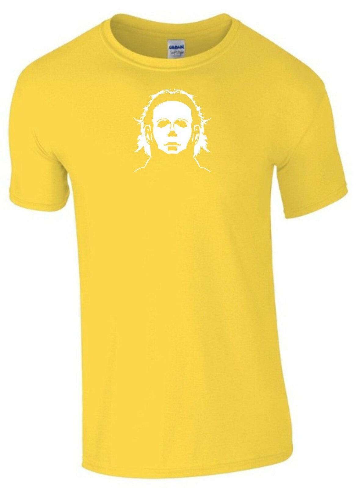 Scary Mask T Shirt Halloween Horror Pumpkin Trick or Treat Witch Fans Men Top