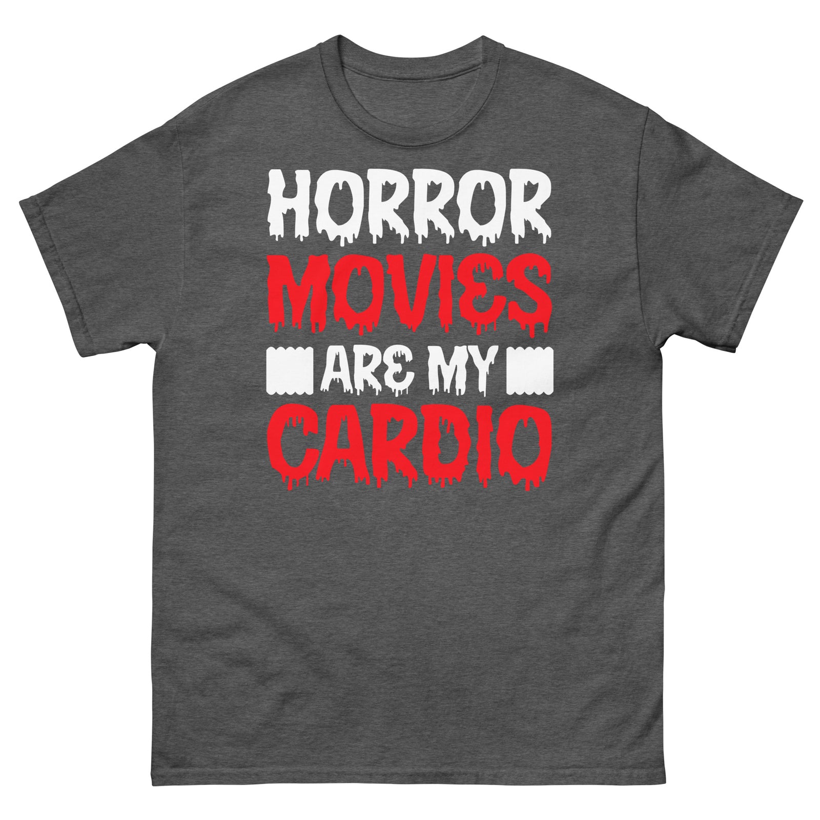 Horror Movies Are My Cardio Halloween Streaming Cinema Men's Classic Tee