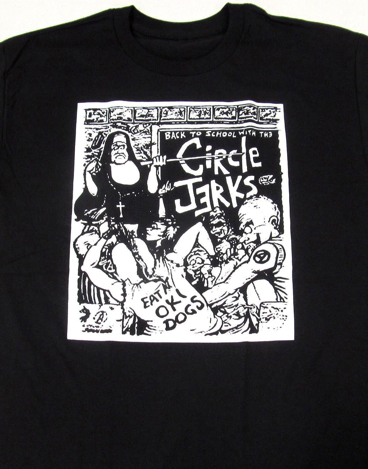 Back To School With the Circle Jerks Shirt Classic Black Unisex S-4XL EM0472