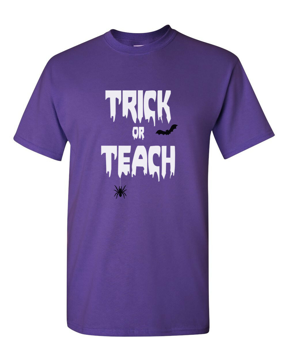 Trick or Teach T Shirt Cute Halloween Teacher Trick Or Treat Fall Witch T-Shirt