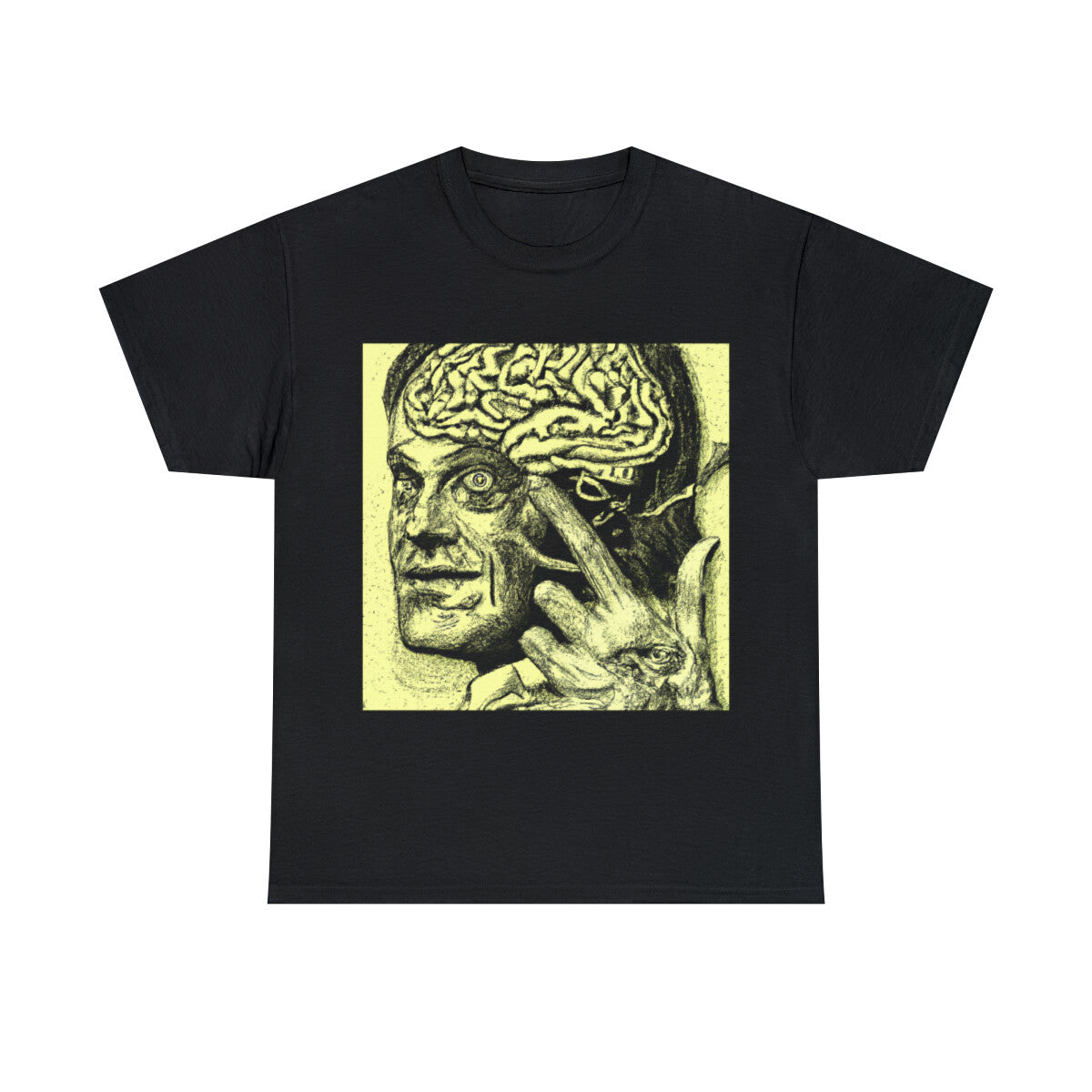 Scary Dark Fantasy Horror Art T Shirt Halloween Death Metal Disturbed Streetwear