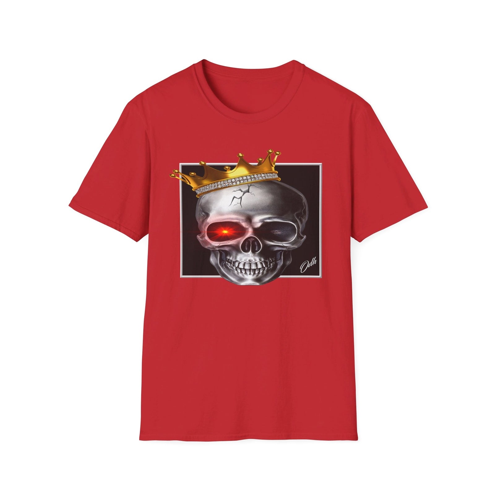 SKULL King Horror Movie Tshirt - Skulls Halloween Scary Spooky Season Tee