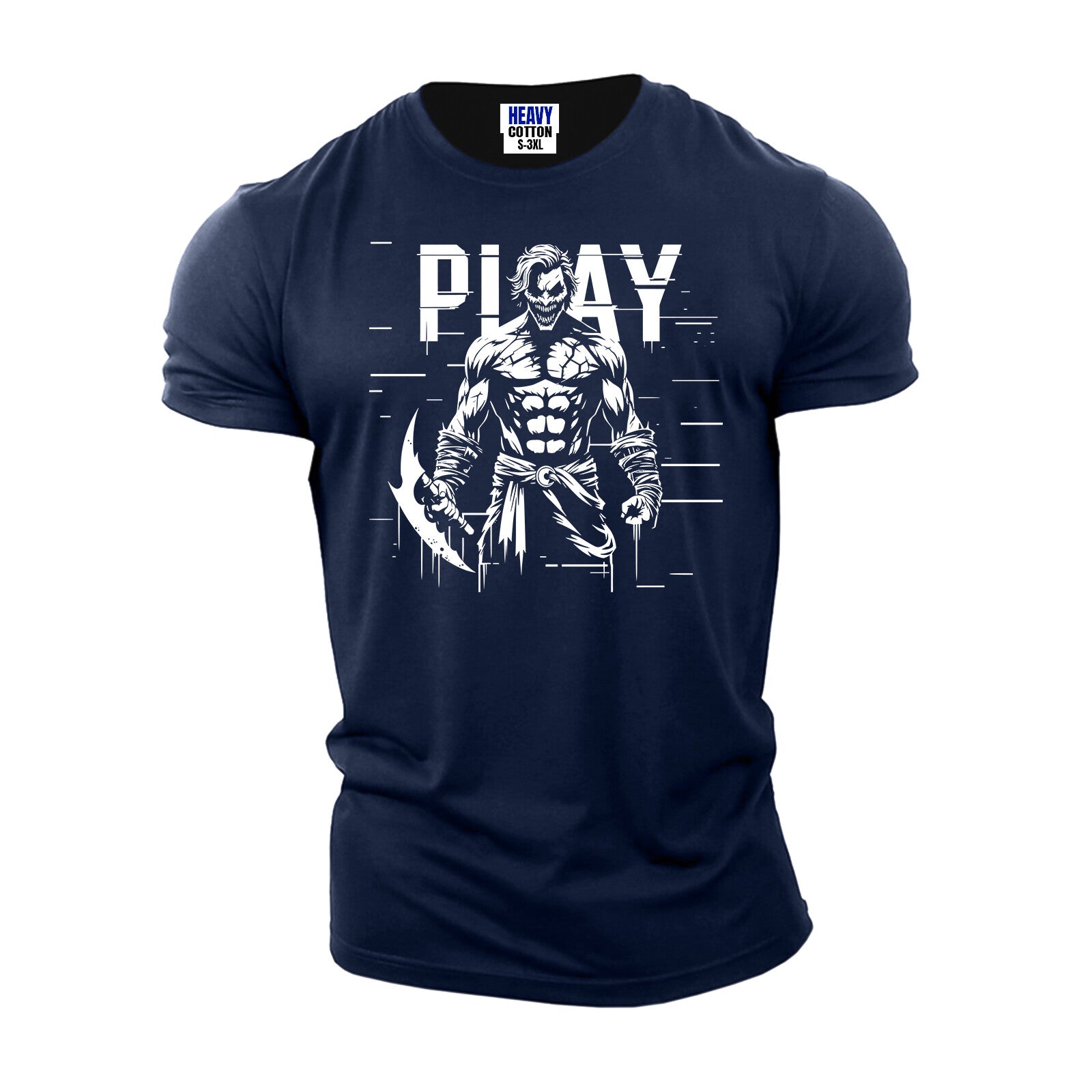 Men's T-Shirt American Halloween Horror Joker USA Gym Workout New Gift Tee S-3XL