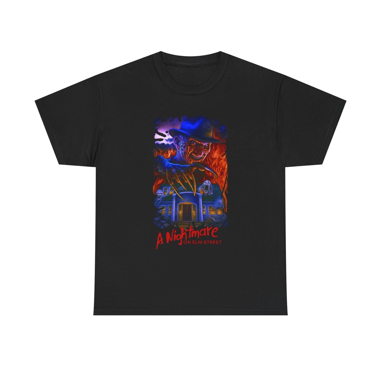 A Nightmare On Elm Street Freddy Krueger Halloween Unisex Heavy Cotton Shirt