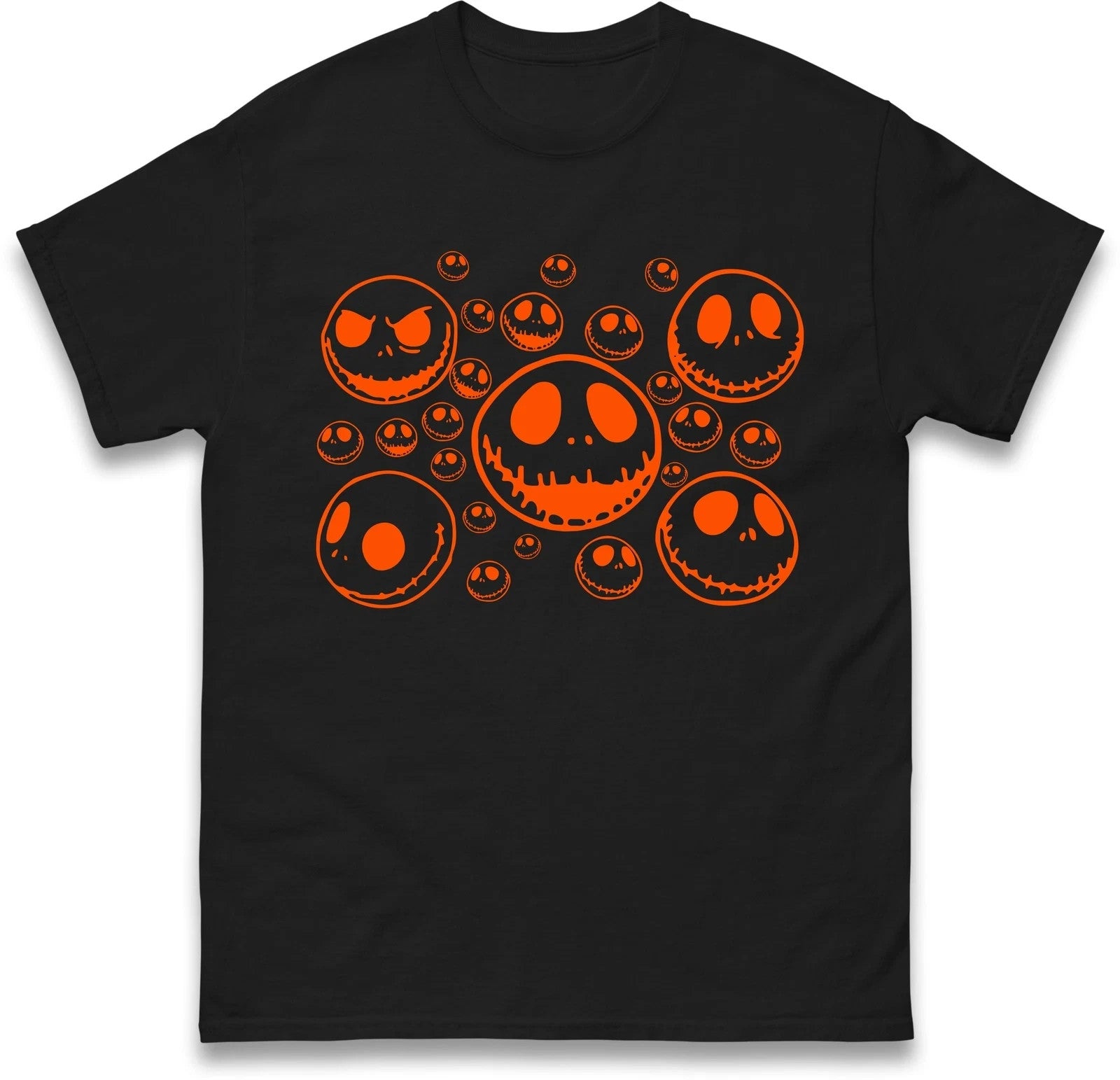 Halloween Skeleton T-Shirt - Scary Horror Character Party Graphic Unisex Tee