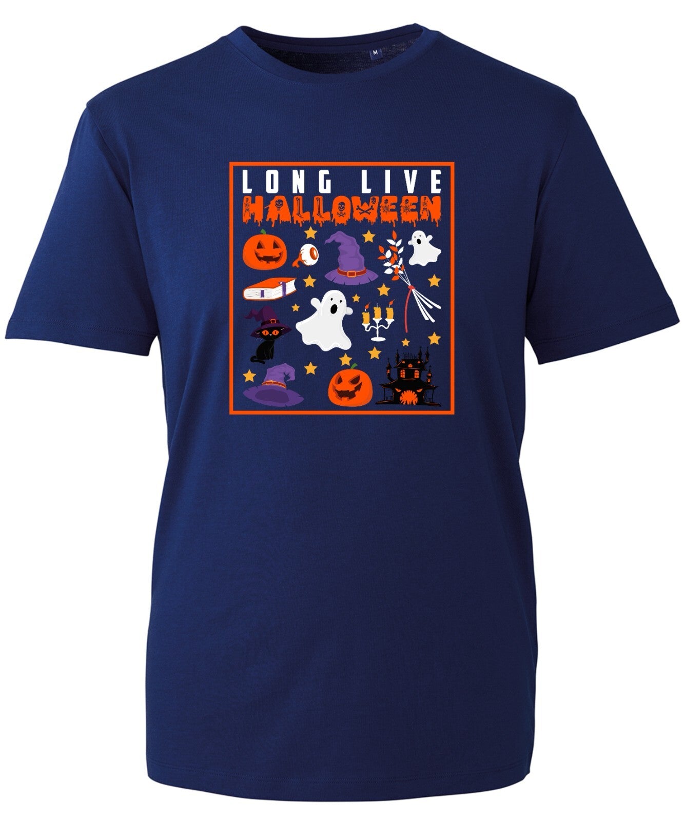 Long Live Halloween T-Shirt Horror Witch Cats Magic Scary Nightmare Ghost Boo