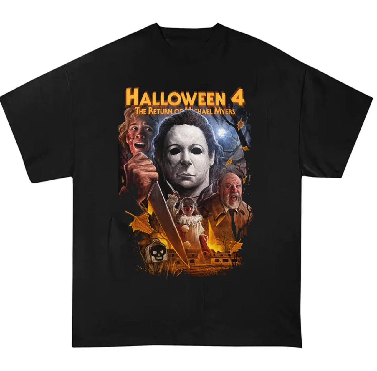 HOT! Halloween #4 Horror Character Shir Unisex, Graphic Halloween Gift