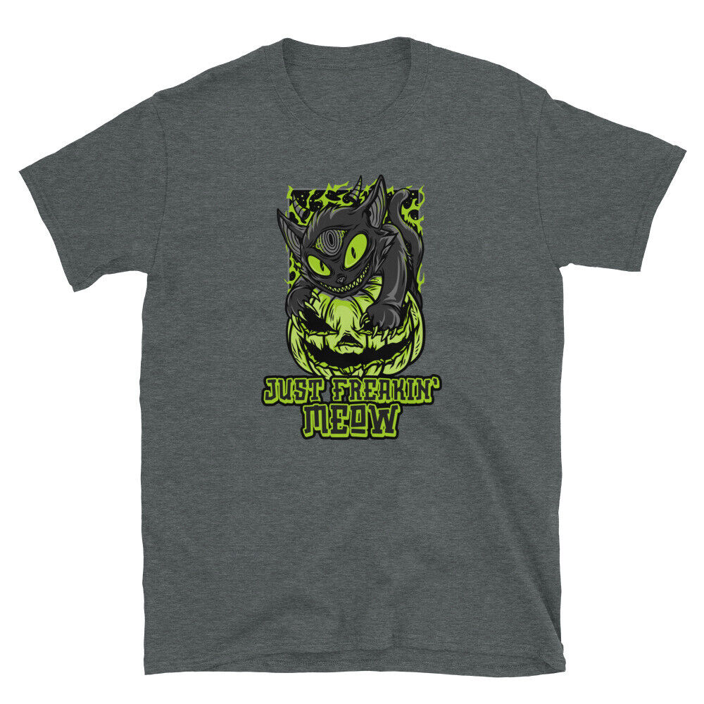 Halloween Scary Cat Trick Or Treat Halloween Short-Sleeve Unisex T-Shirt