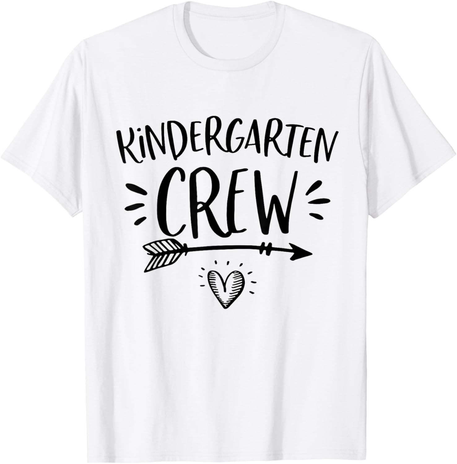 Back To School Kindergarten Crew Teachers Student Women T-Shirt