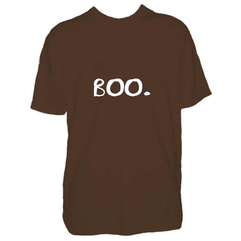 Mens Halloween Boo Tshirt - New Understated Ghost Trick Or Treat Costume T Shirt