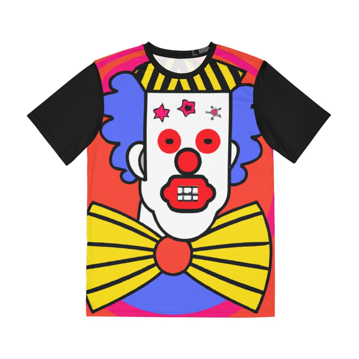 All Over Print T Shirt Halloween Insane Clown Scary Horror Metal Phobia Creepy