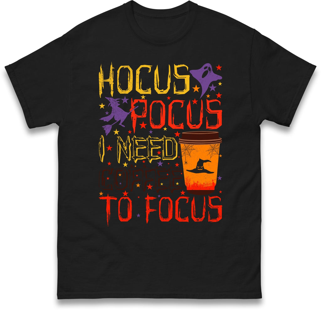 Hocus Pocus Halloween Shirt,Coffee Lover Gift,Halloween Party,Fun Halloween Wear